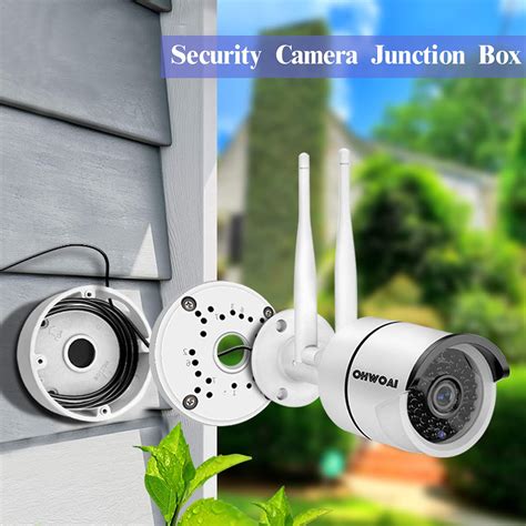 universal junction box for security cameras|outdoor security camera junction box.